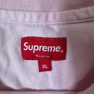 Supreme Small Box Logo Tee in Pink size XL
